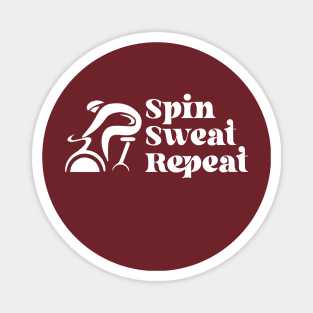 Spin Sweat Repeat Magnet